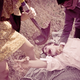 Image for article titled Zombie engagement photos display commitment, excellent teamwork